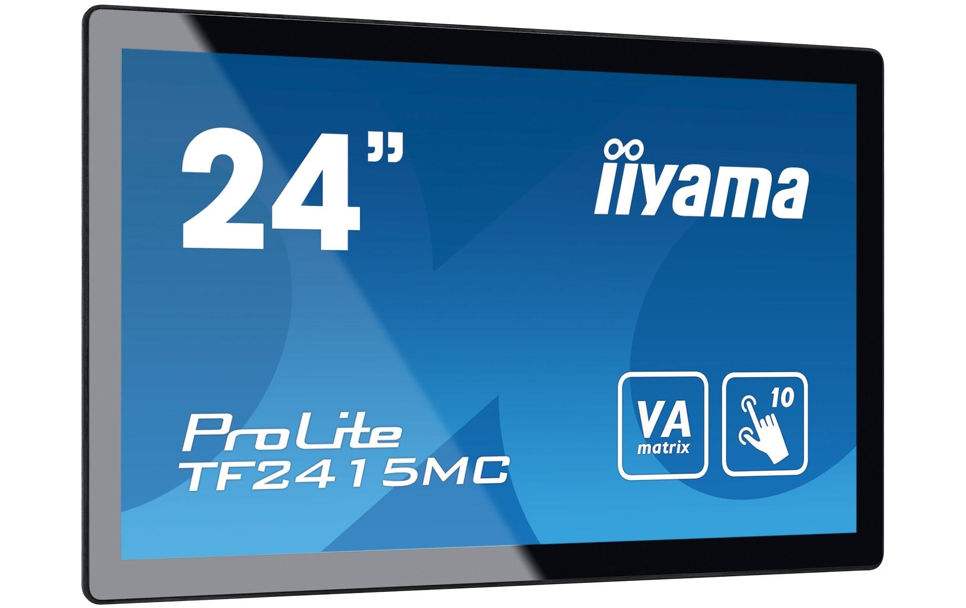 iiyama ProLite TF2415MC-B2 – 23,8" Touch, 1920 × 1080 (Full HD), VA, IP65