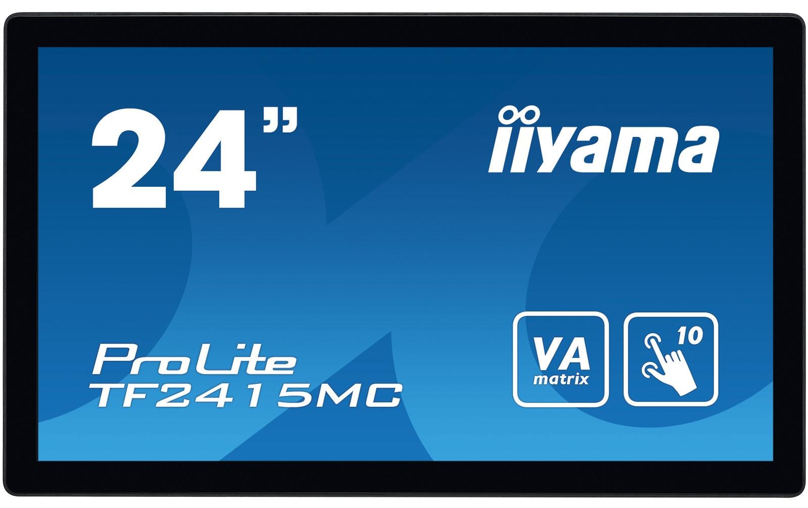 iiyama ProLite TF2415MC-B2 – 23,8" Touch, 1920 × 1080 (Full HD), VA, IP65