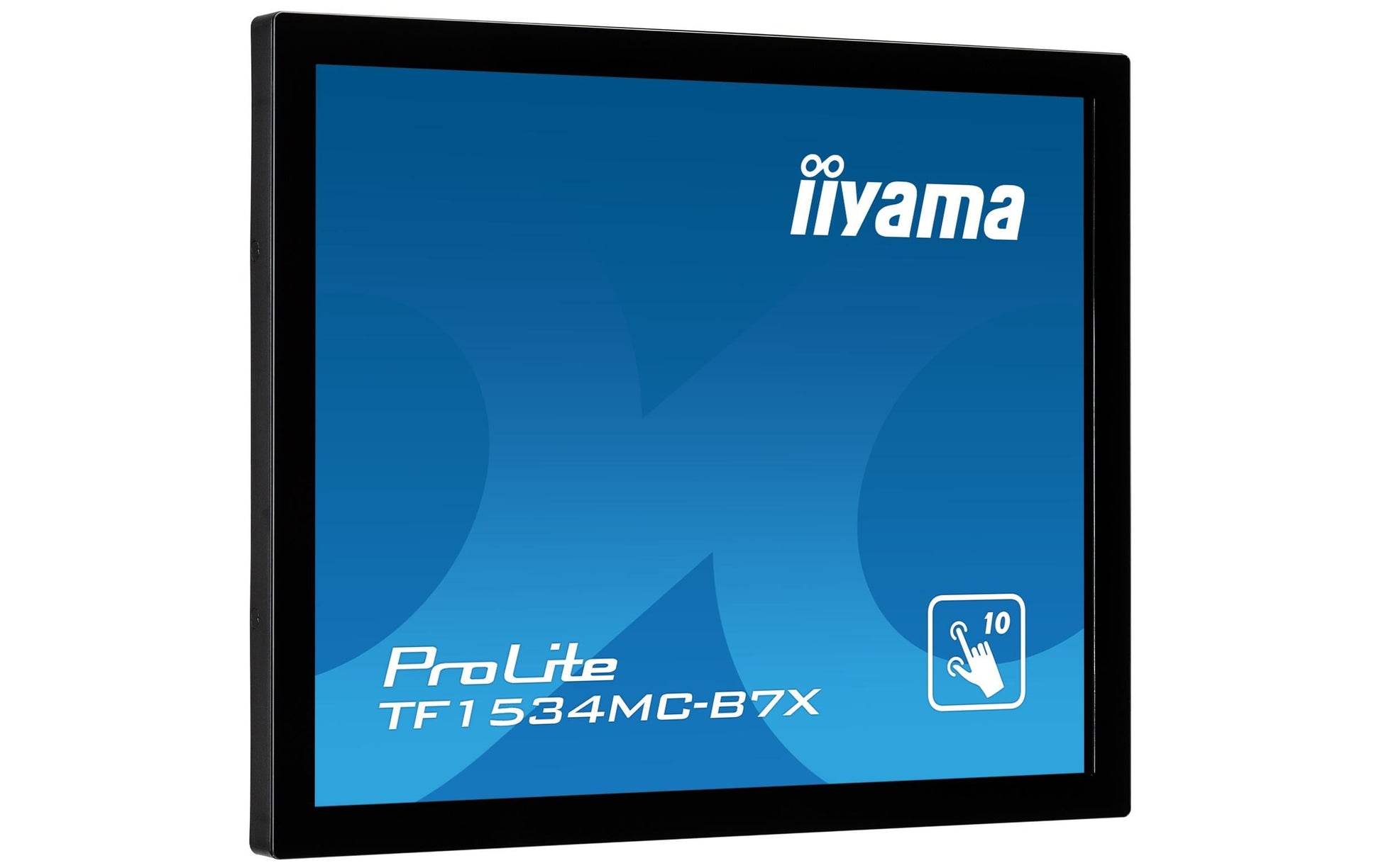iiyama TF1534MC-B7X – Monitor, 15", 1024 × 768 (XGA), TN, Touch, 60 Hz, 370 cd/m², VESA 100 × 100, Schwarz