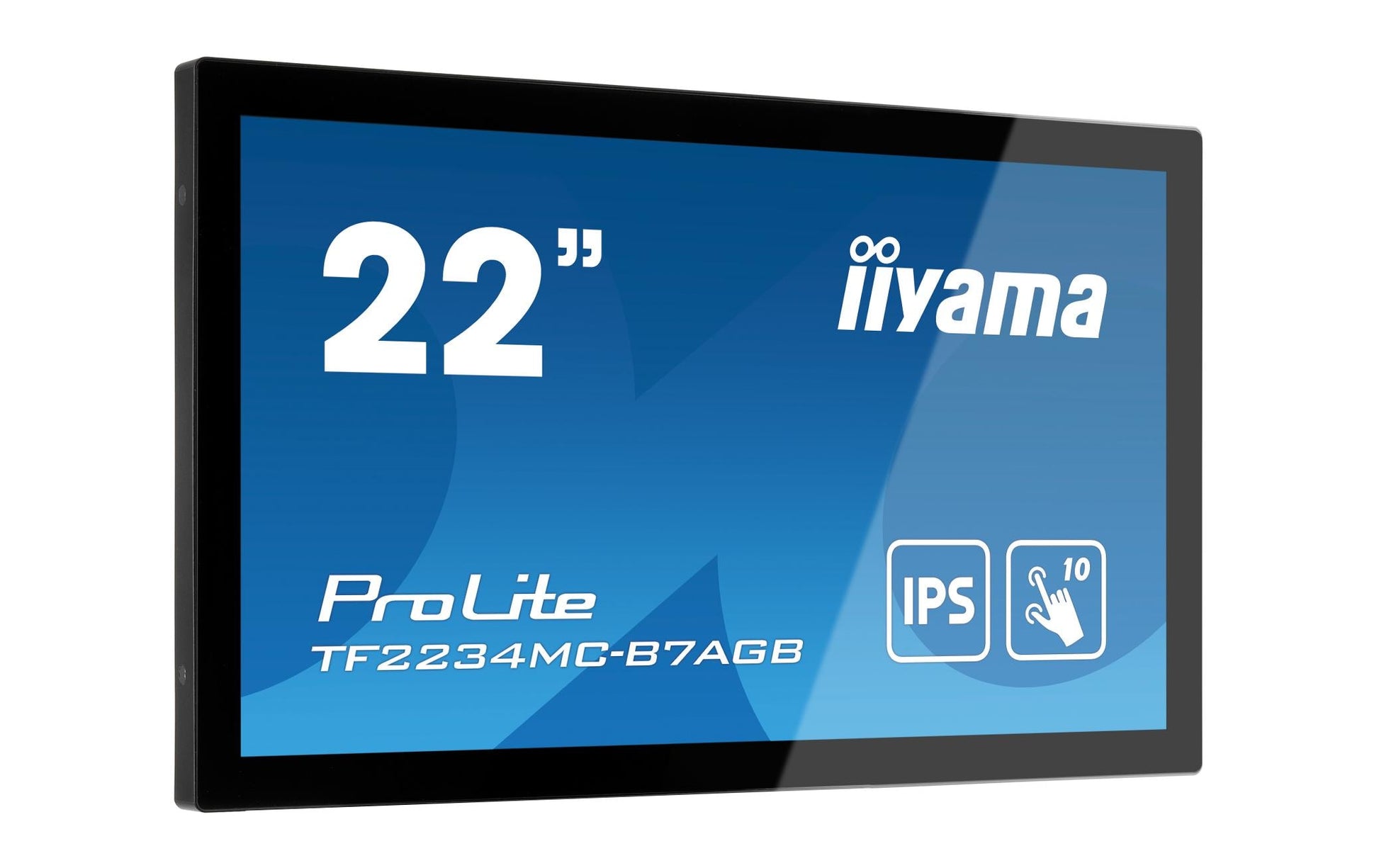iiyama ProLite TF2234MC-B7AGB – Touch-Monitor 21,5" – 1920 × 1080 (Full HD), IPS, PCAP 10-Punkt, HDMI/DP/VGA
