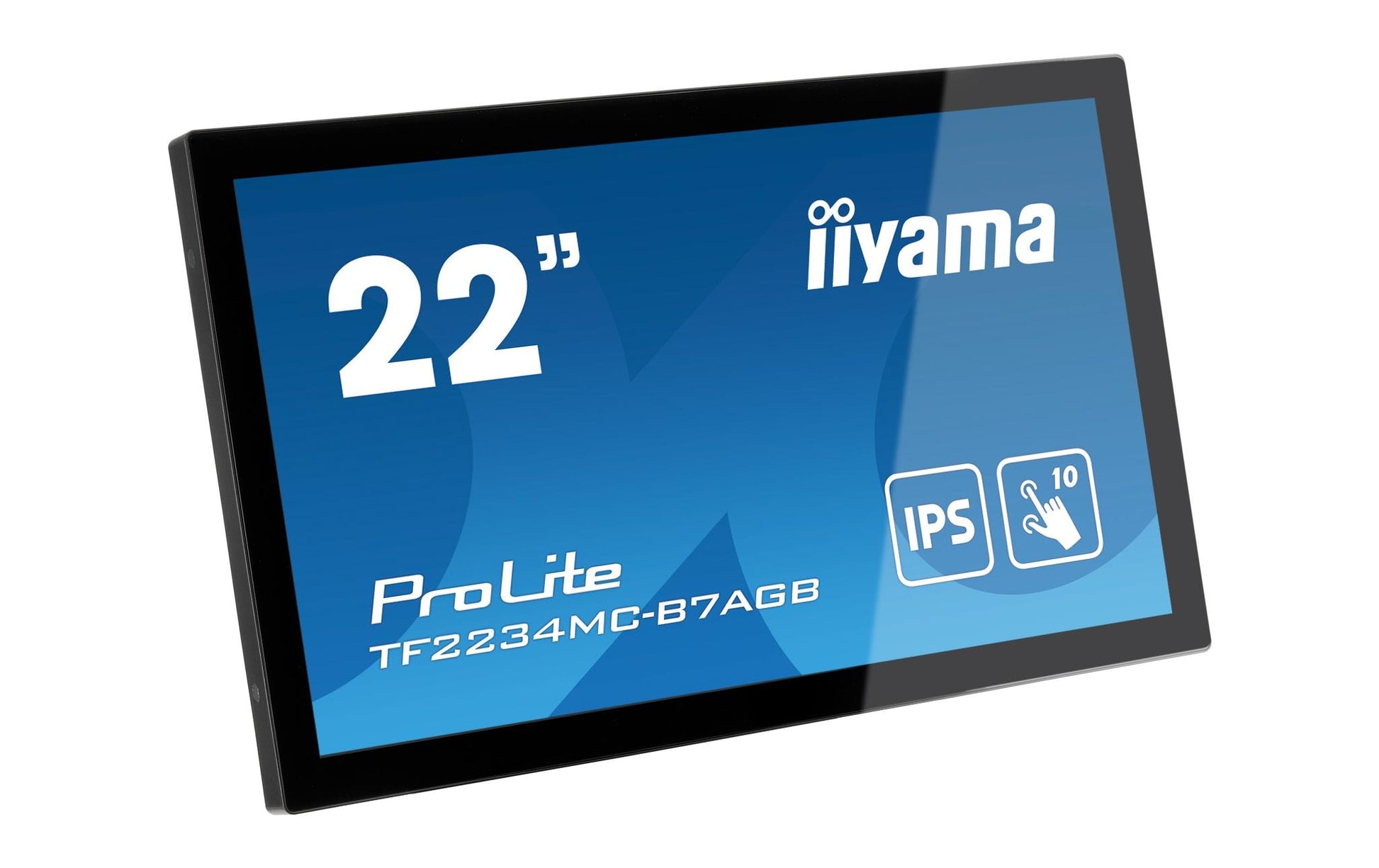iiyama ProLite TF2234MC-B7AGB – Touch-Monitor 21,5" – 1920 × 1080 (Full HD), IPS, PCAP 10-Punkt, HDMI/DP/VGA