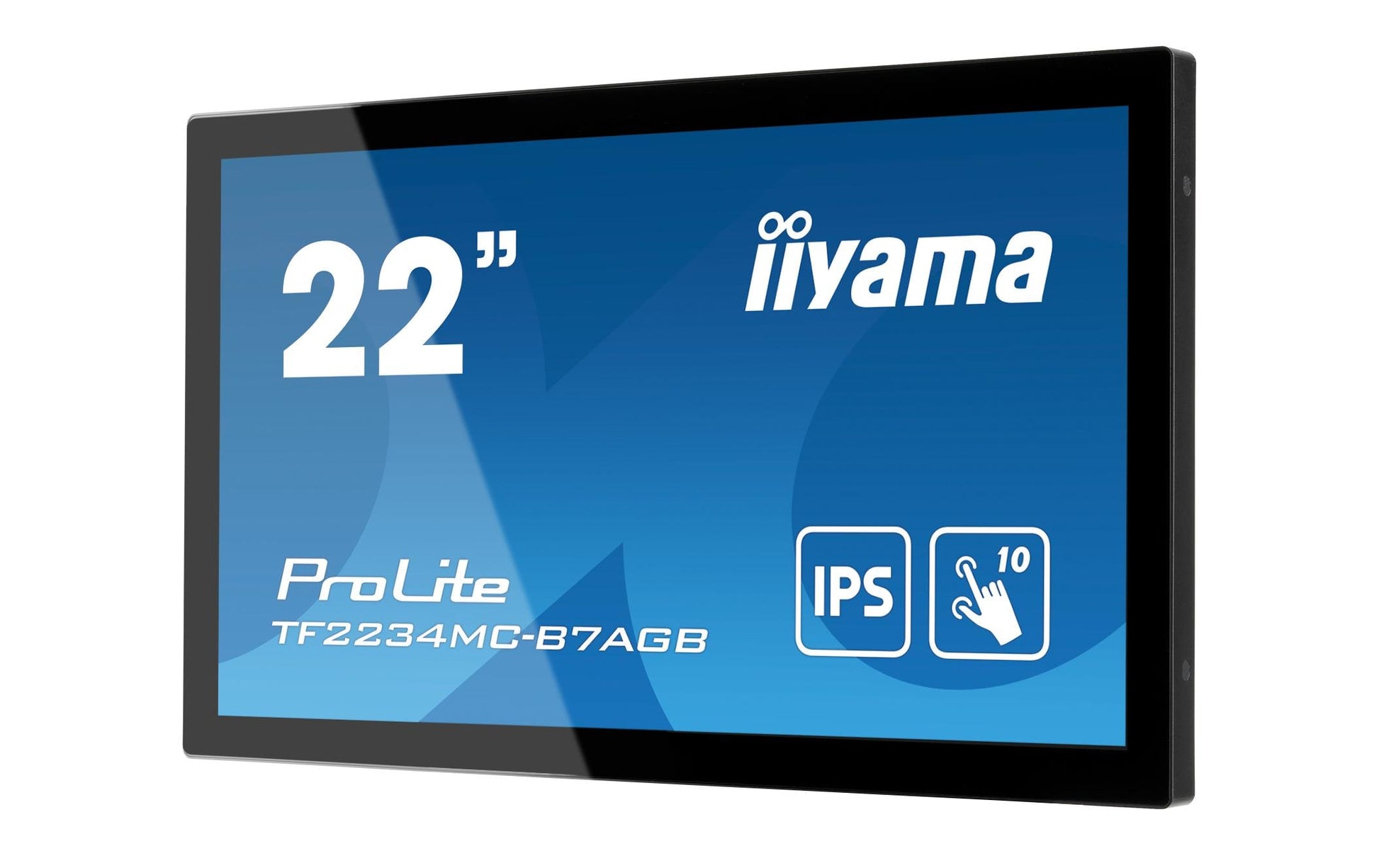 iiyama ProLite TF2234MC-B7AGB – Touch-Monitor 21,5" – 1920 × 1080 (Full HD), IPS, PCAP 10-Punkt, HDMI/DP/VGA