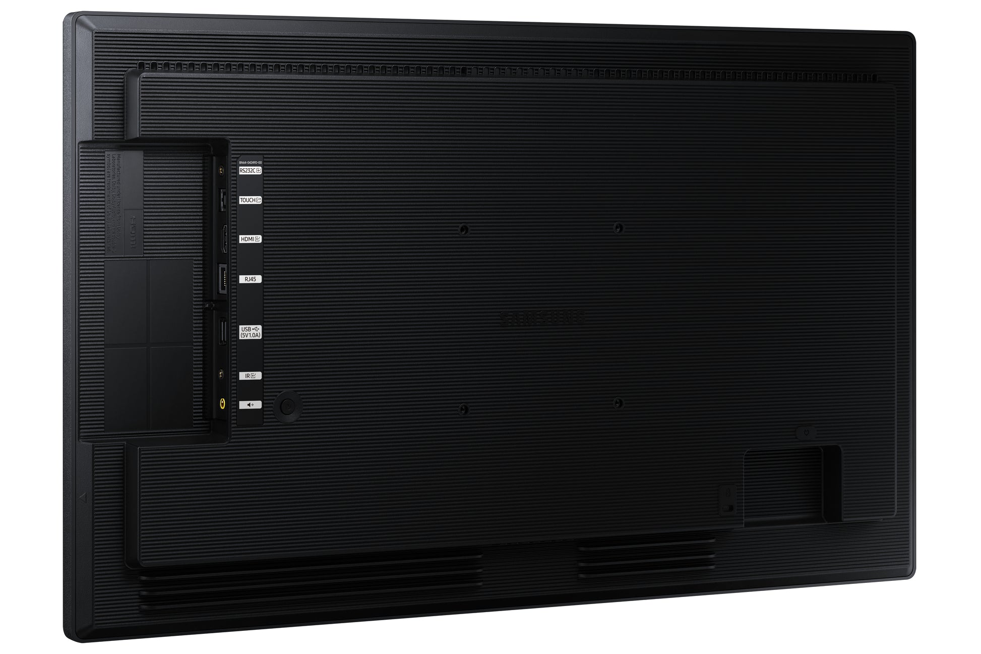 Samsung QB24C-T – Public Display, 24", 16/7, Tizen (SSSP), Mediaplayer integriert, VESA 100 × 100, Schwarz