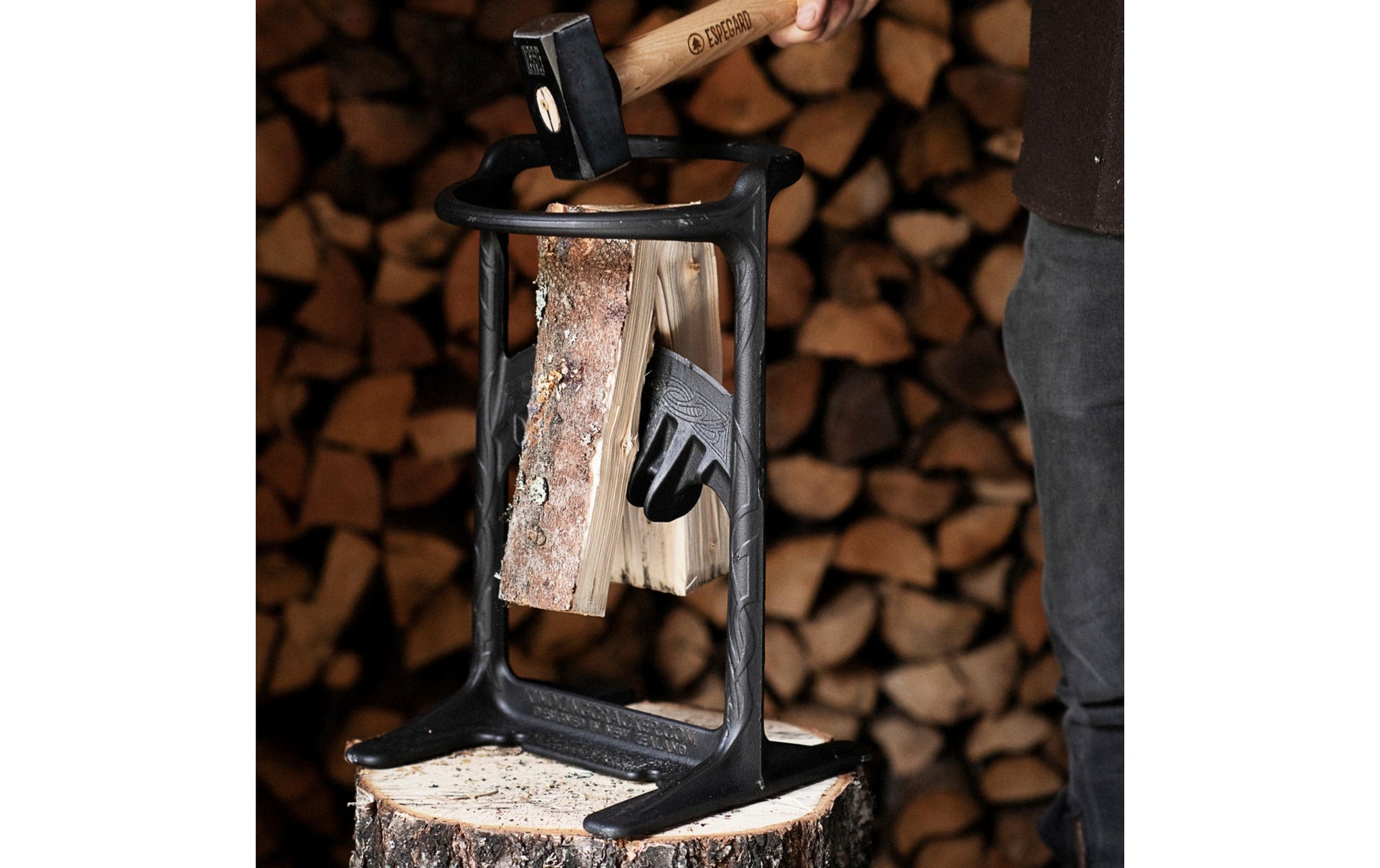 Kindling Cracker King Holzspalter – Höhe 435 mm, Durchmesser 225 mm