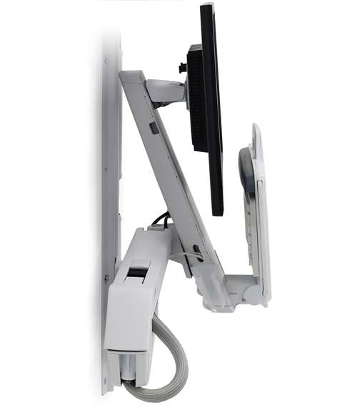 Ergotron StyleView – Monitorarm, höhenverstellbar, weiss
