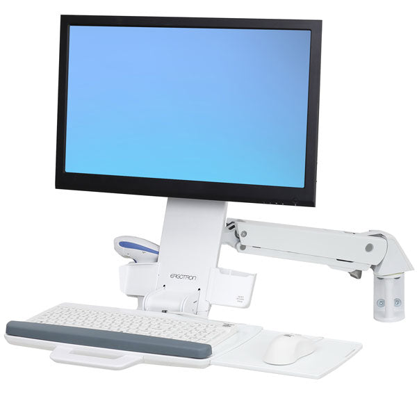Ergotron StyleView – Monitorarm, höhenverstellbar, weiss