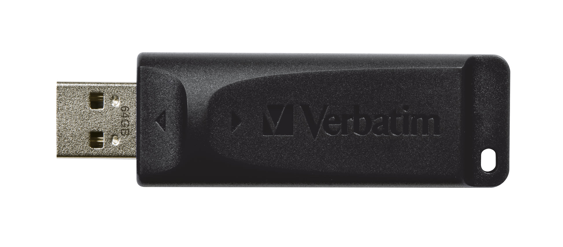 Verbatim Slider USB-Stick – 64 GB, USB 2.0, recyclingfähig