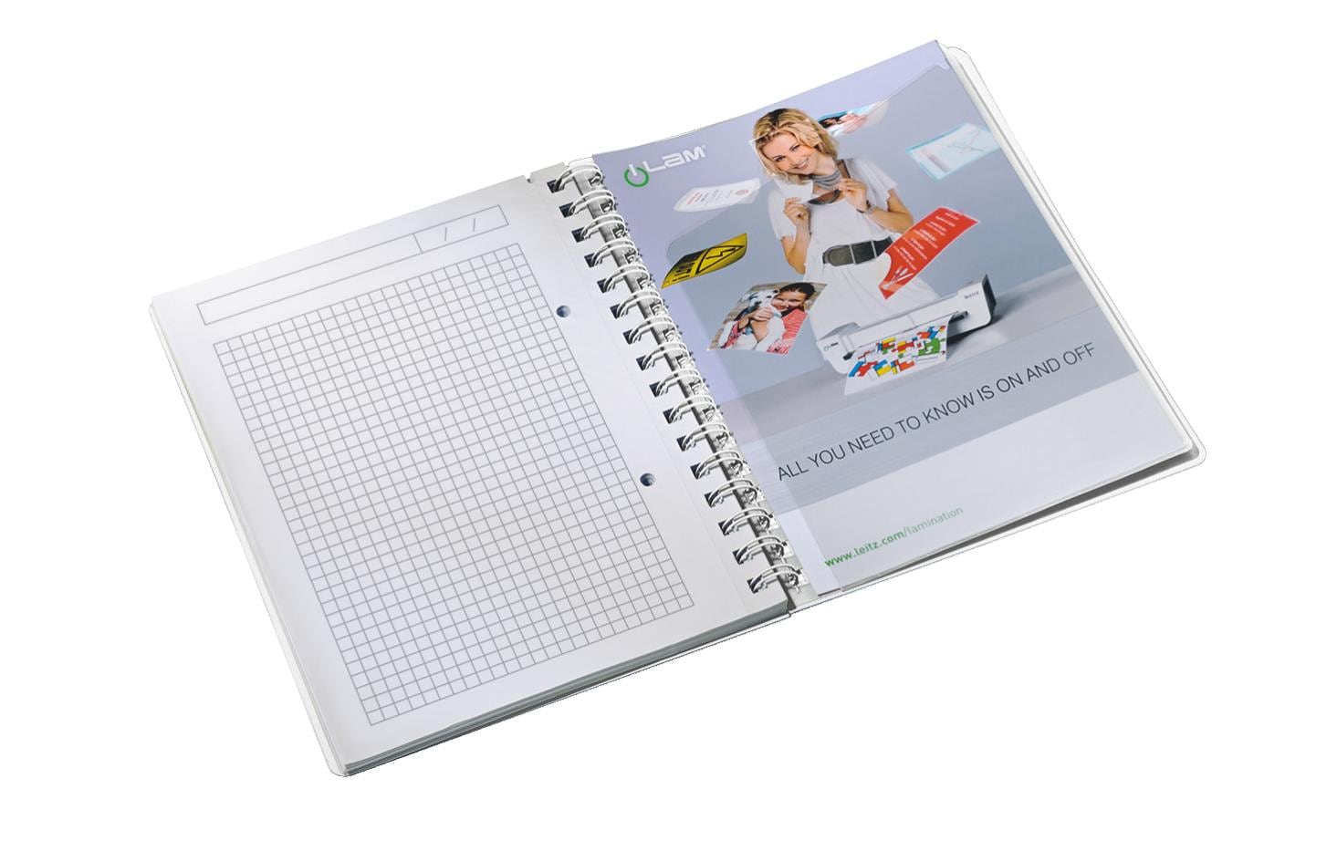 Leitz Notizbuch A5, 160 Seiten – violett