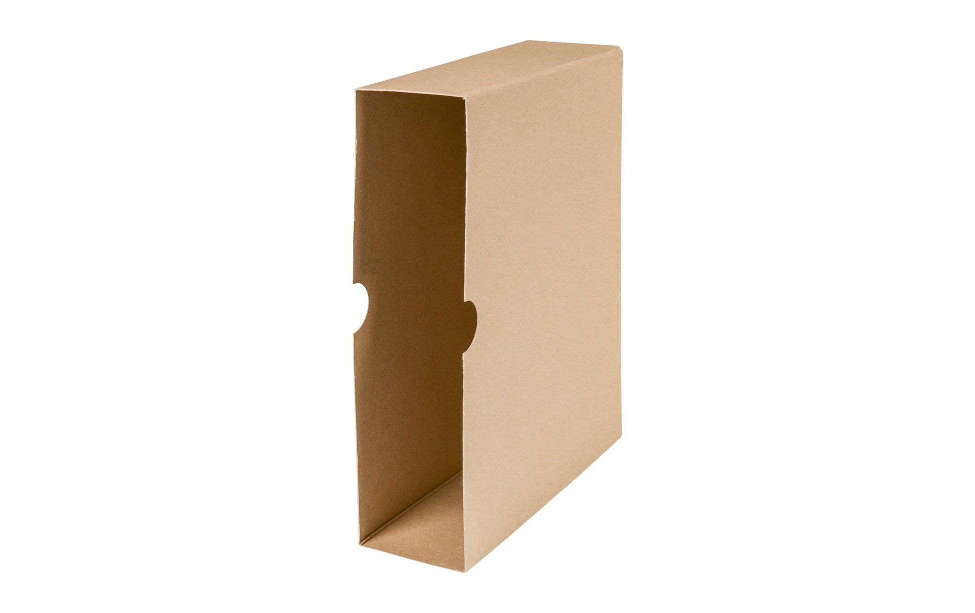 Biella Archivschachtel A4 – 75 × 327 × 250 mm, braun, Karton, 5er Pack