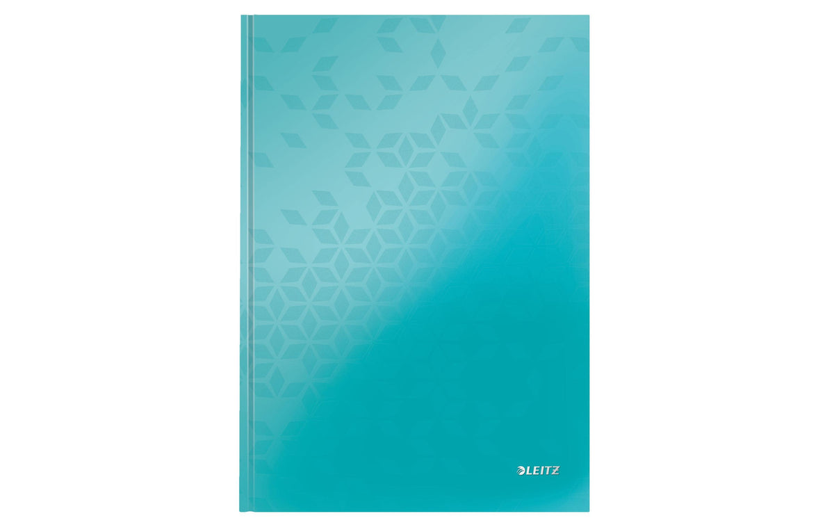 Leitz Notizbuch – A4 – Liniert 5 mm – 160 Seiten – 90 g/m² – Hardcover, Hellblau