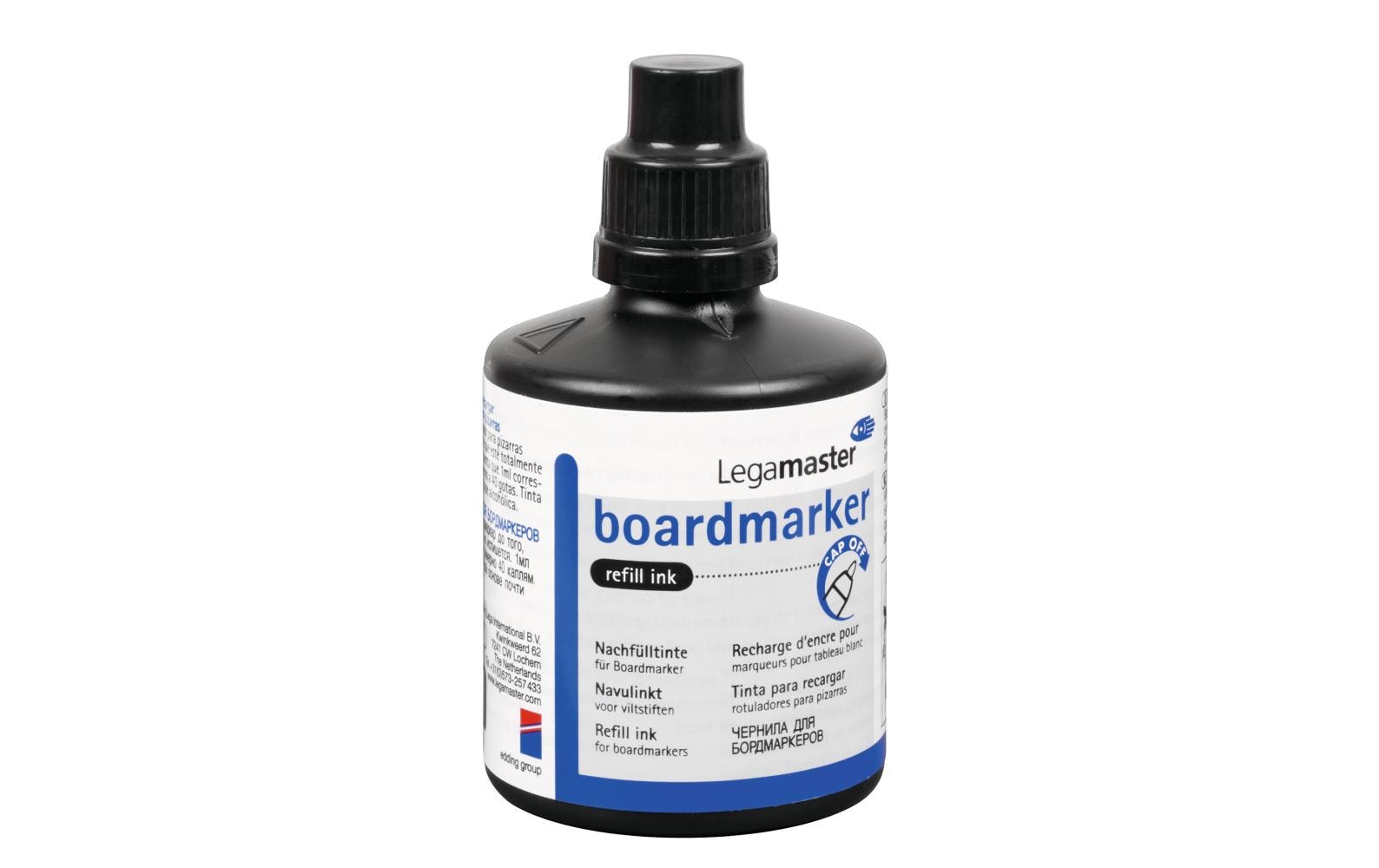 Legamaster Whiteboard-Marker Nachfülltinte – Rot, 100 ml, für Legamaster TZ1, TZ140, TZ150 und andere