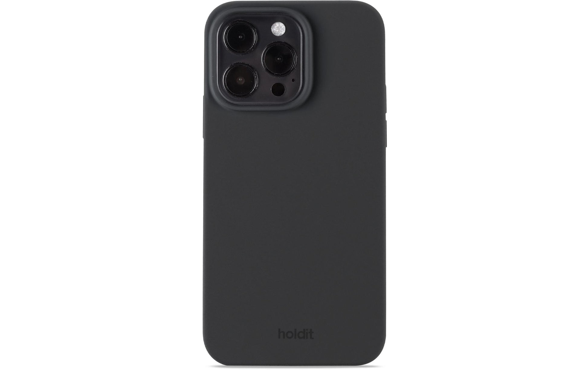 HoldIt Backcover – für Apple iPhone 14 Pro Max – schwarz – Silikon
