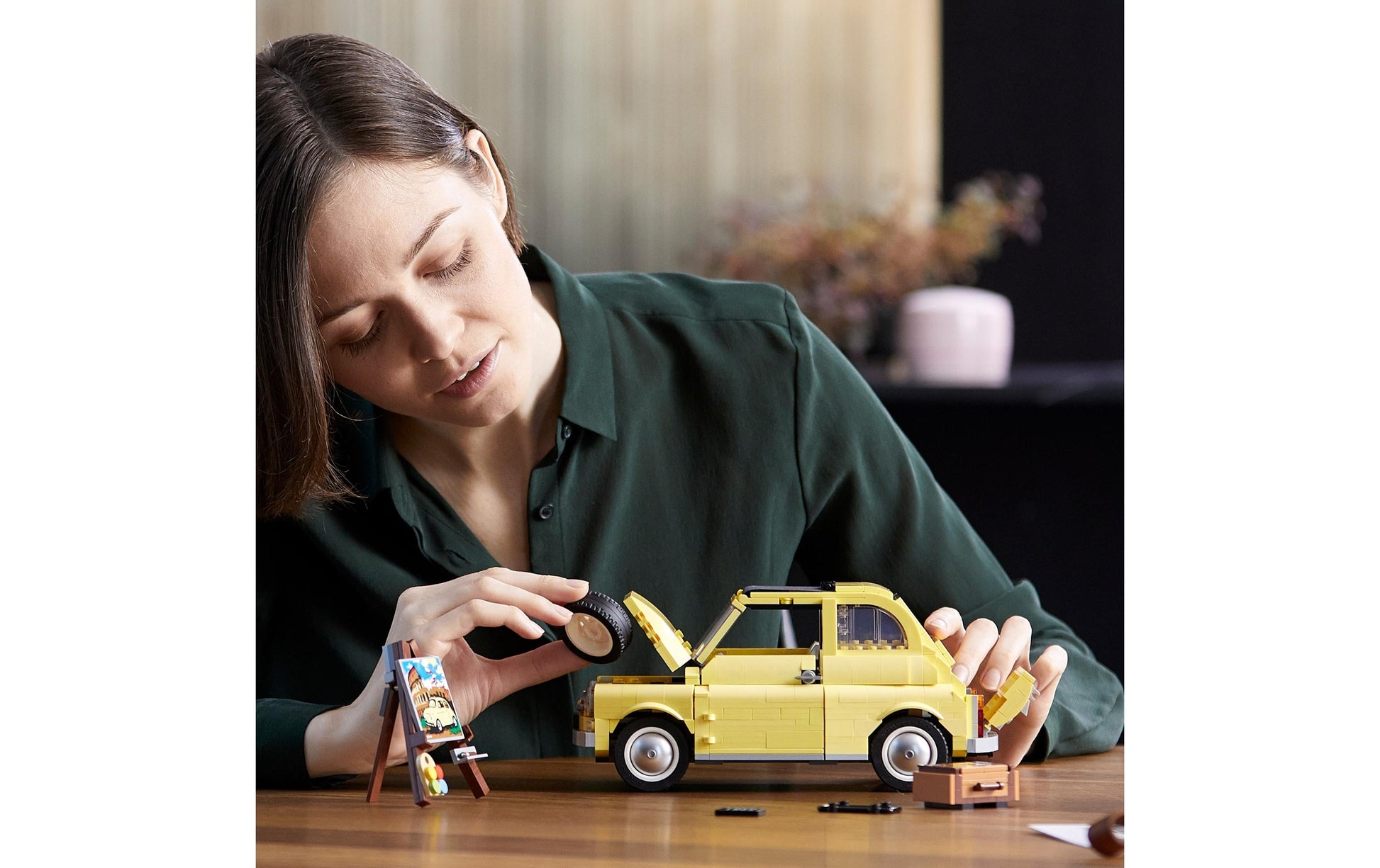 LEGO Creator Fiat 500 10271 3D Puzzle – 960 Teile – 11 × 11 × 24 cm – ab 16 Jahren