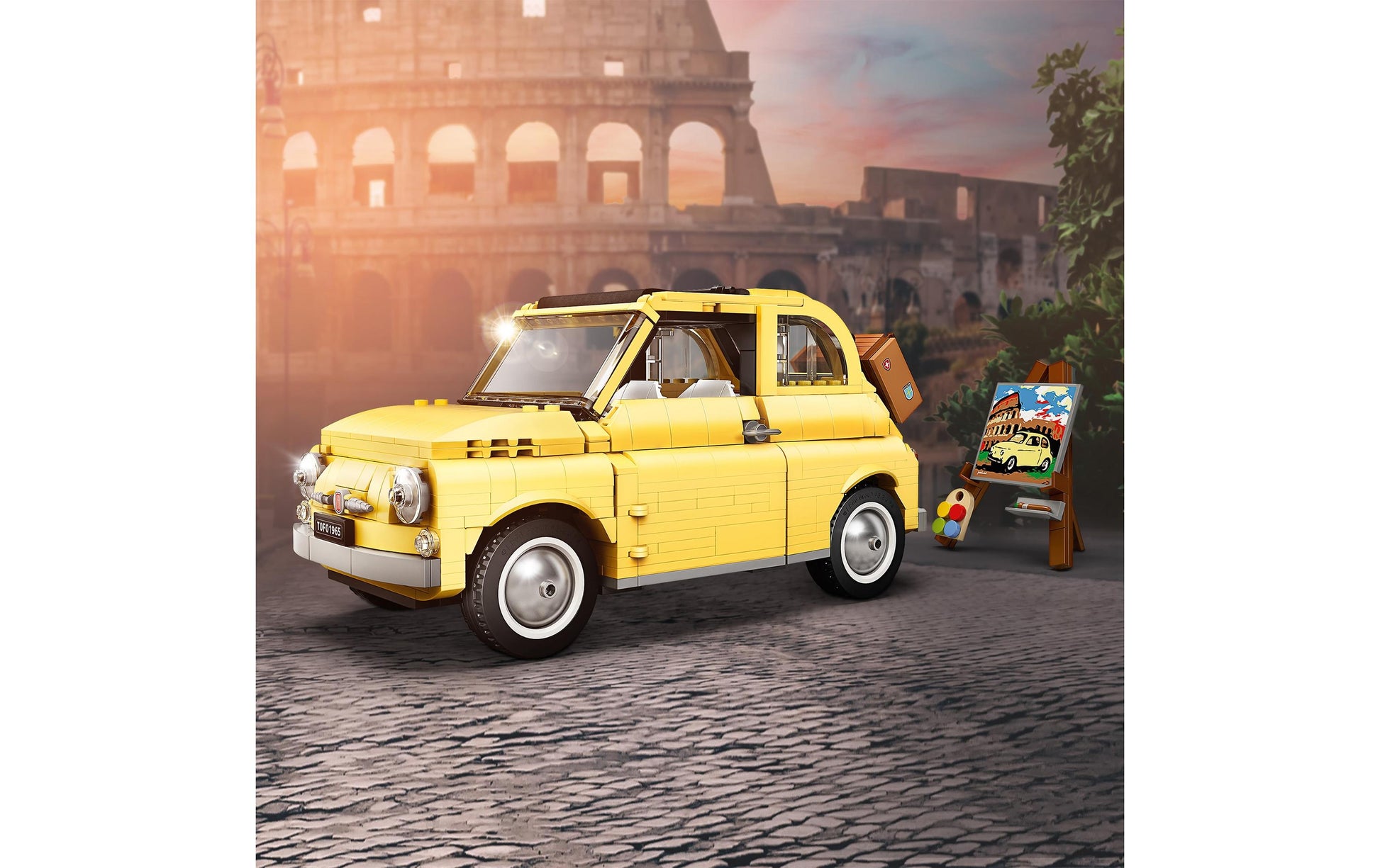 LEGO Creator Fiat 500 10271 3D Puzzle – 960 Teile – 11 × 11 × 24 cm – ab 16 Jahren