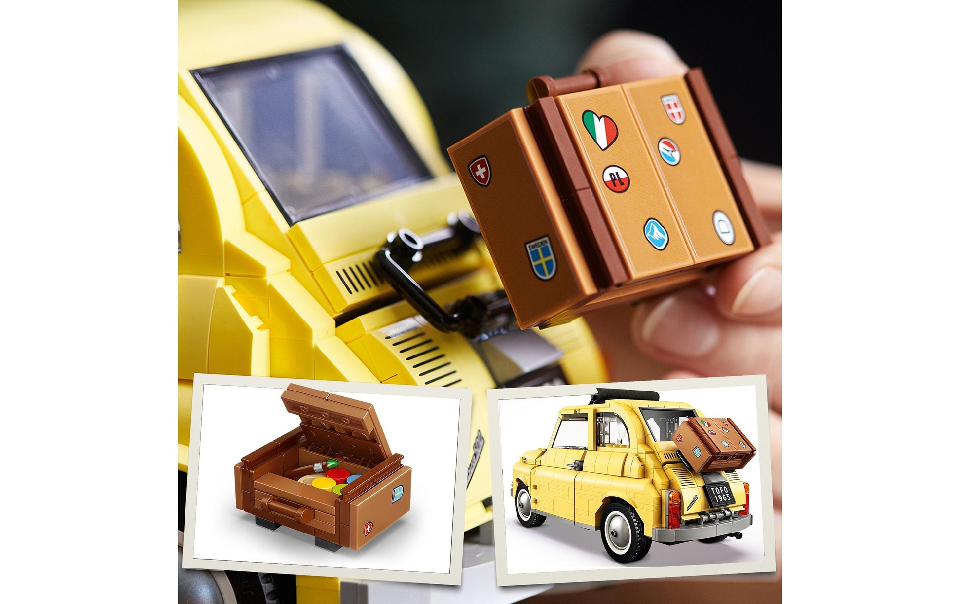 LEGO Creator Fiat 500 10271 3D Puzzle – 960 Teile – 11 × 11 × 24 cm – ab 16 Jahren