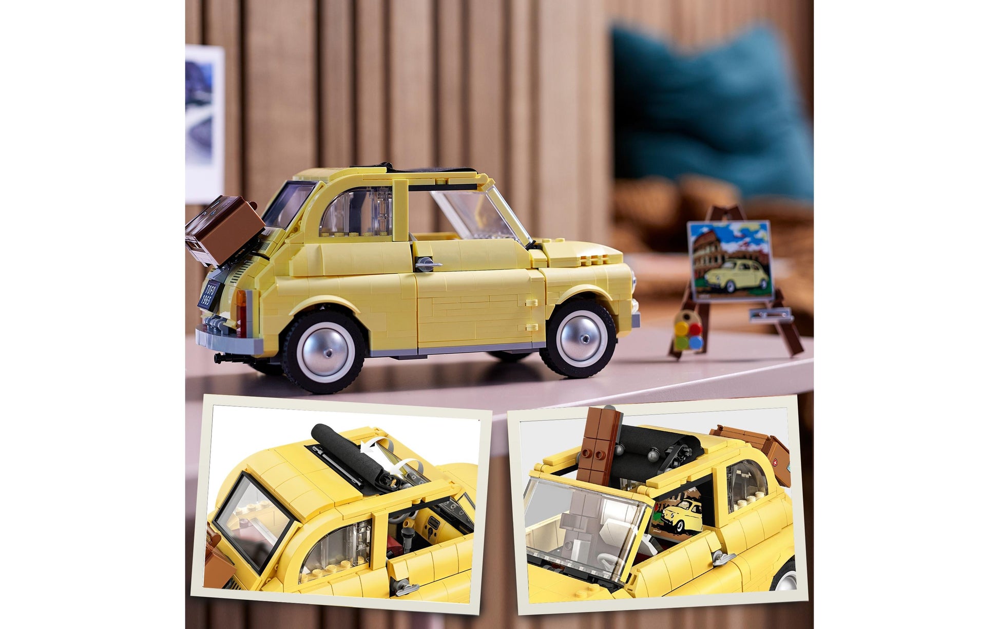 LEGO Creator Fiat 500 10271 3D Puzzle – 960 Teile – 11 × 11 × 24 cm – ab 16 Jahren