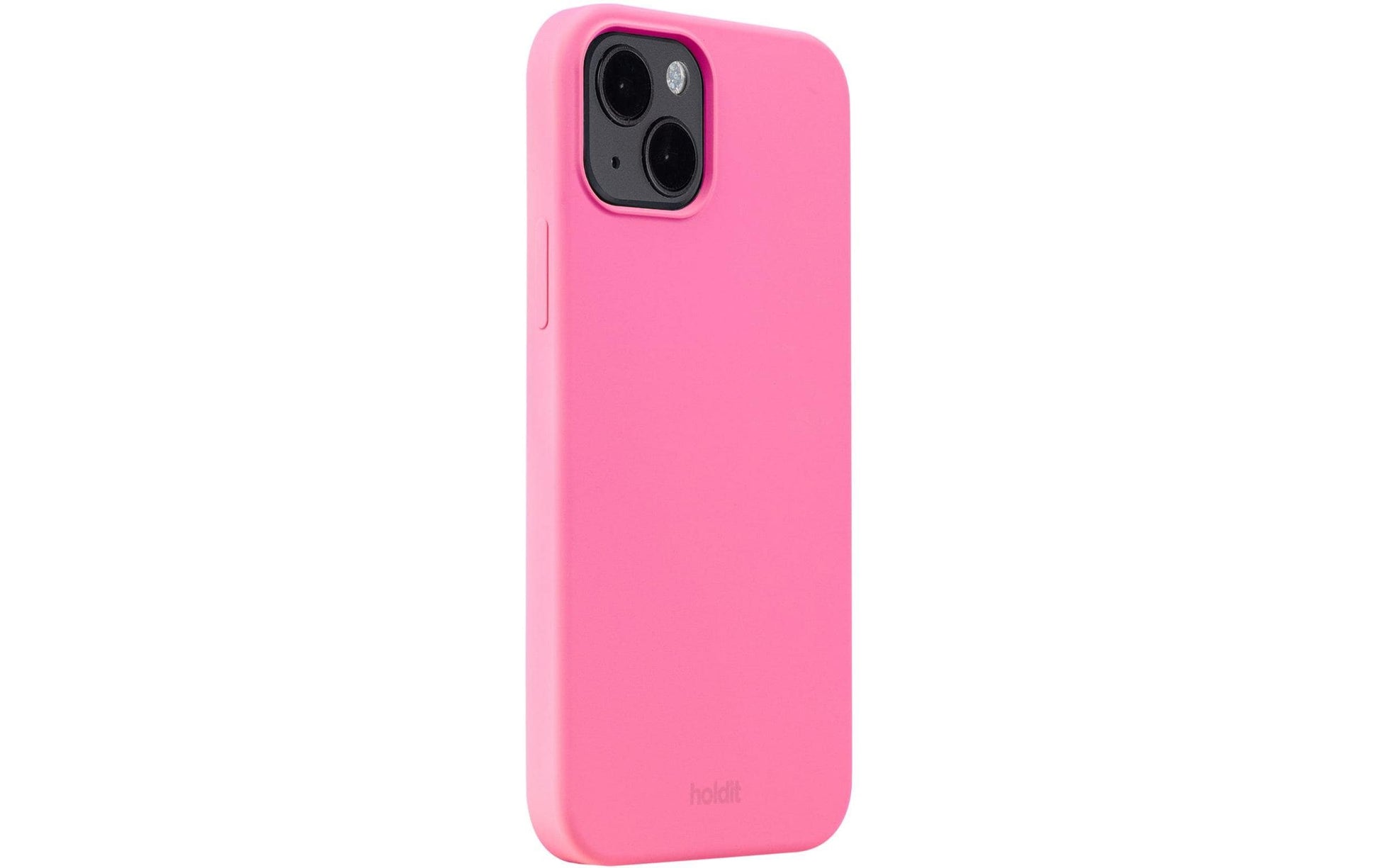 Holdit Backcover – für Apple iPhone 14 Plus, Silikon, Pink, kratz- und schockresistent
