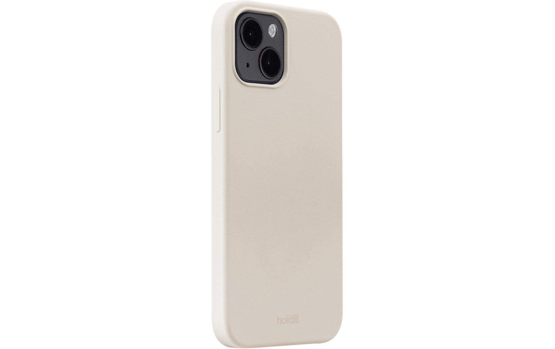 Holdit – Backcover – für Apple iPhone 15 Plus – beige – Silikon