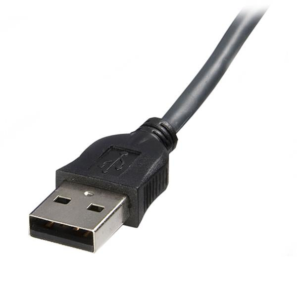 StarTech.com 1,8 m 2-in-1 VGA/USB A KVM-Kabel – Männlich/Männlich, Schwarz