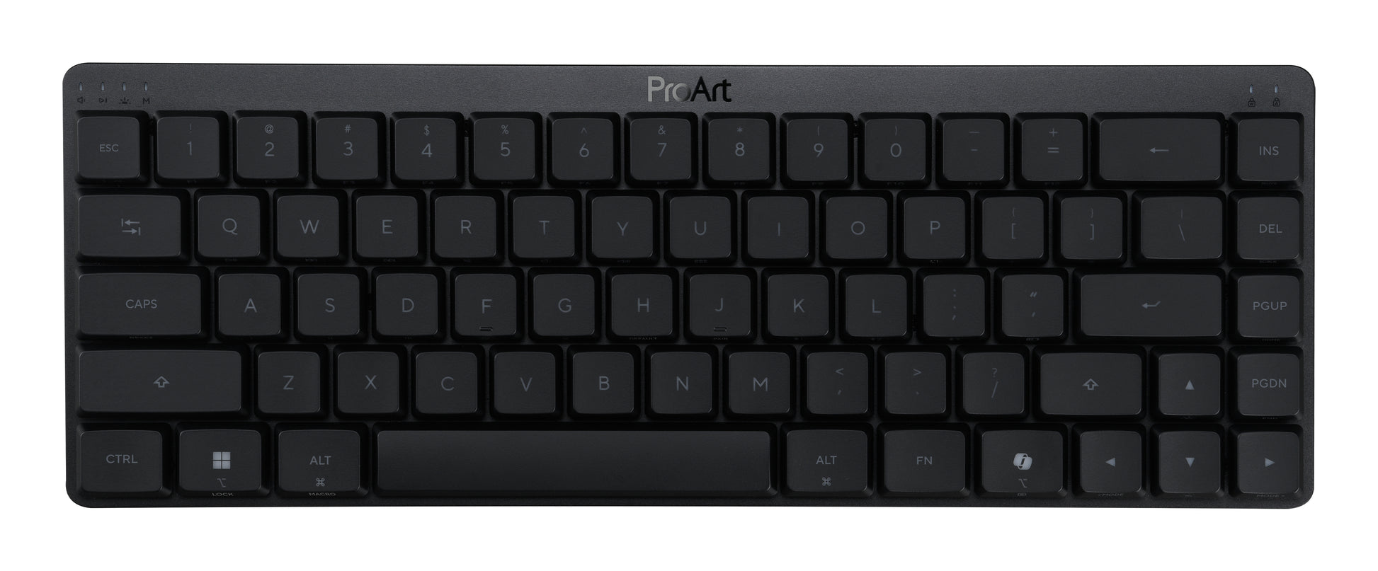 ASUS ProArt KD300 – Tastatur 65% – Mechanisch, RGB – Bluetooth & 2,4 GHz – USB-C – Schwarz