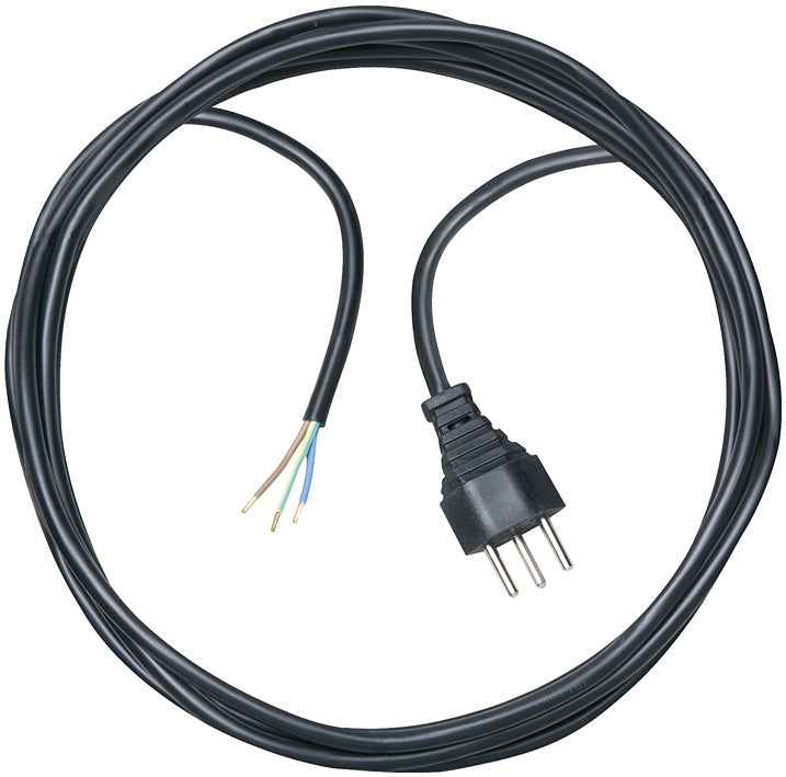 Brennenstuhl Verlängerungskabel – T12–offen, 5 m, 3×1 mm², schwarz