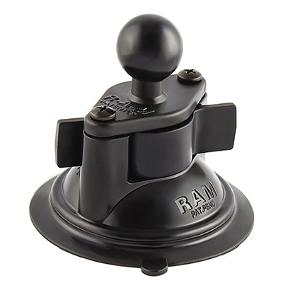 RAM Mounts RAM-B-224-1U Saugnapf-Basis – Aluminium, Schwarz