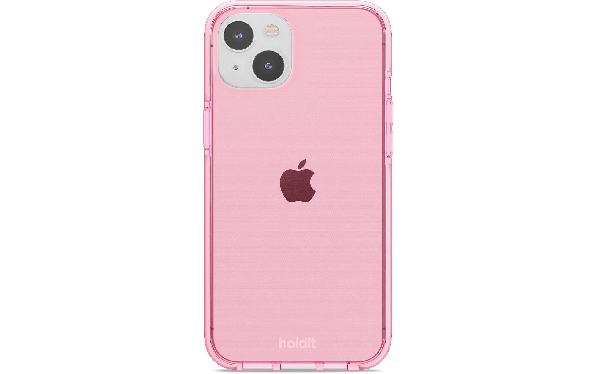 Holdit – Backcover – für Apple iPhone 14 Plus – transparent/pink – TPU