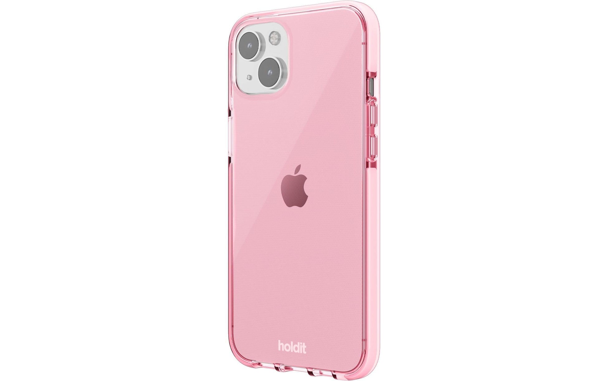 Holdit – Backcover – für Apple iPhone 14 Plus – transparent/pink – TPU