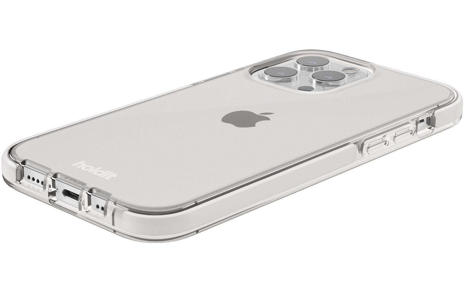 Holdit Seethru Backcover – für Apple iPhone 14 Pro, TPU, Weiss