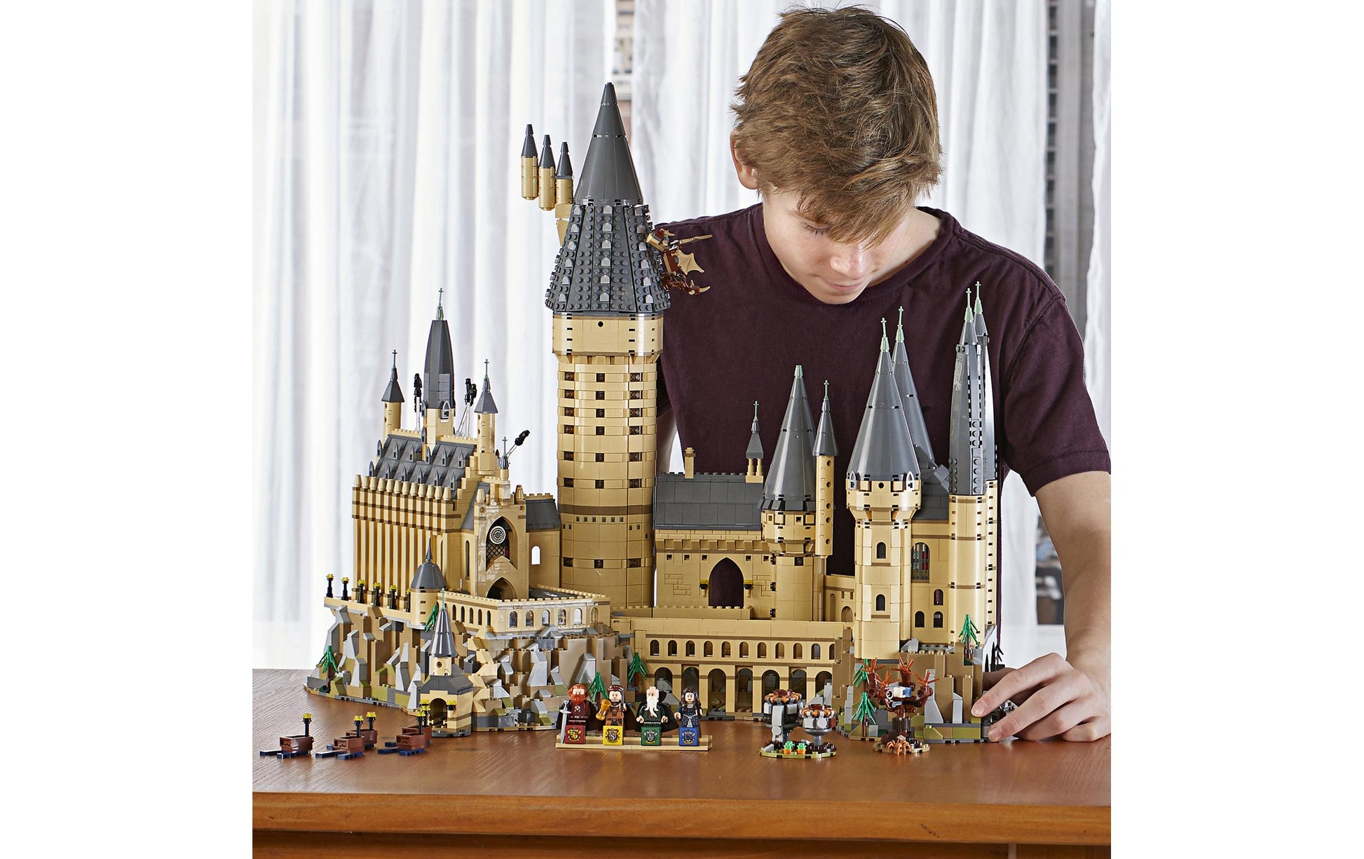 LEGO Harry Potter Schloss Hogwarts 3D-Puzzle – 6020 Teile – ab 16 Jahren