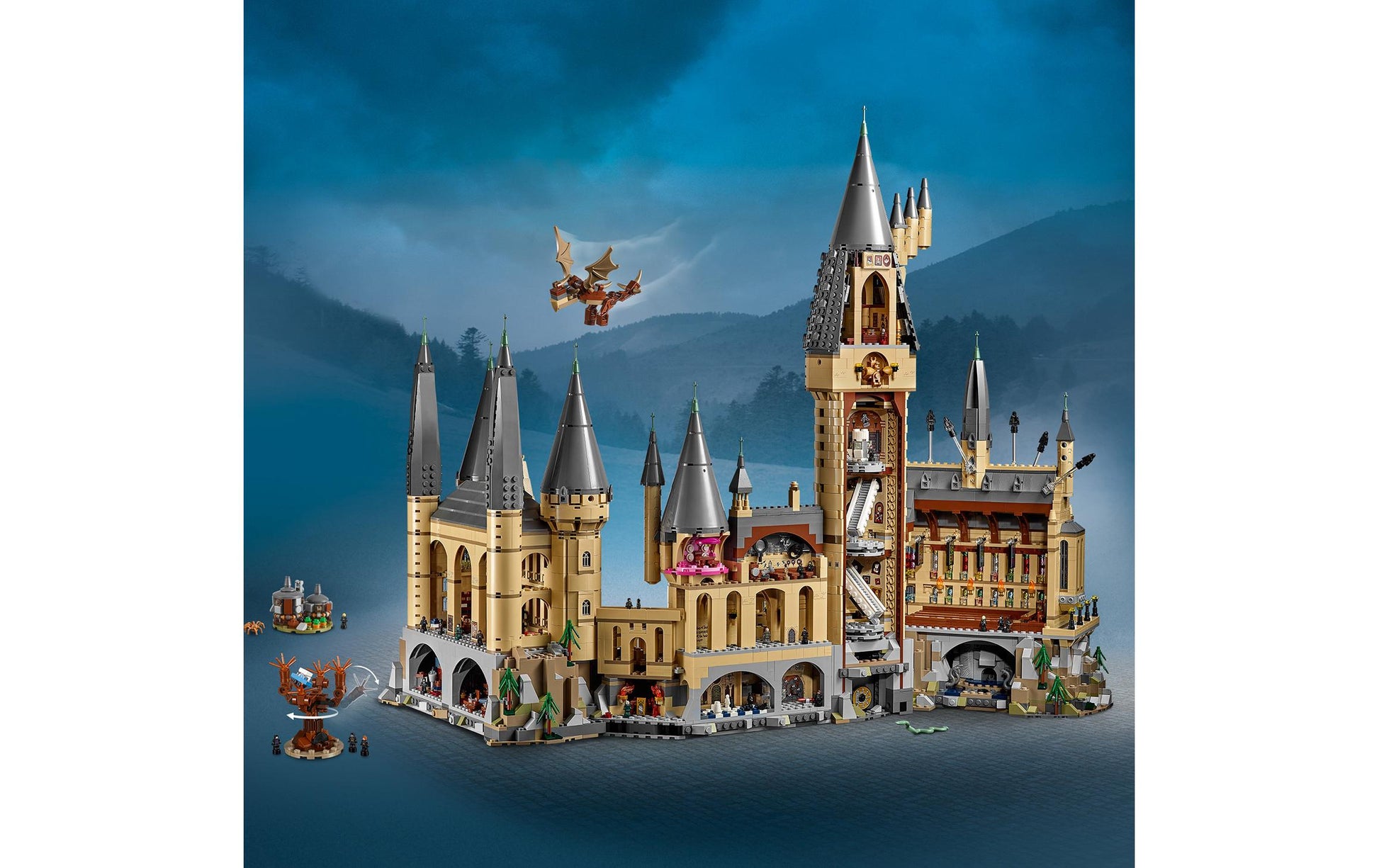 LEGO Harry Potter Schloss Hogwarts 3D-Puzzle – 6020 Teile – ab 16 Jahren