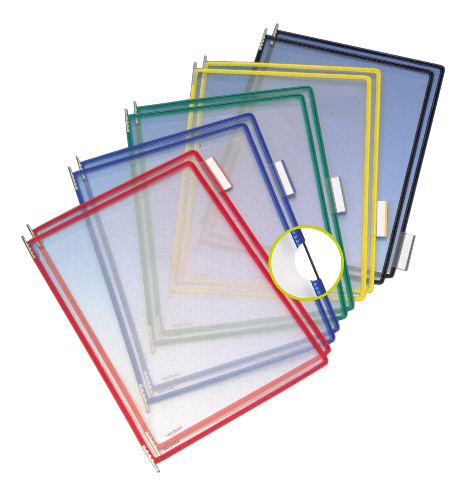 Tarifold Dokumentenhalter, für A4, PVC, Blau