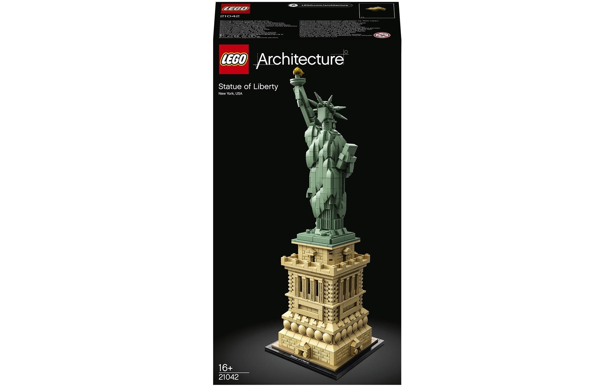 LEGO Architecture Freiheitsstatue 3D-Puzzle – 1685-teilig – 14 × 44 × 14 cm – ab 16 J.