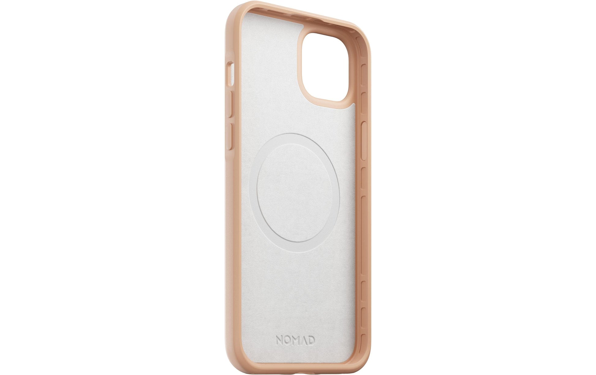 Nomad Modernes Backcover – für Apple iPhone 14 Plus, Leder+PC, Natural