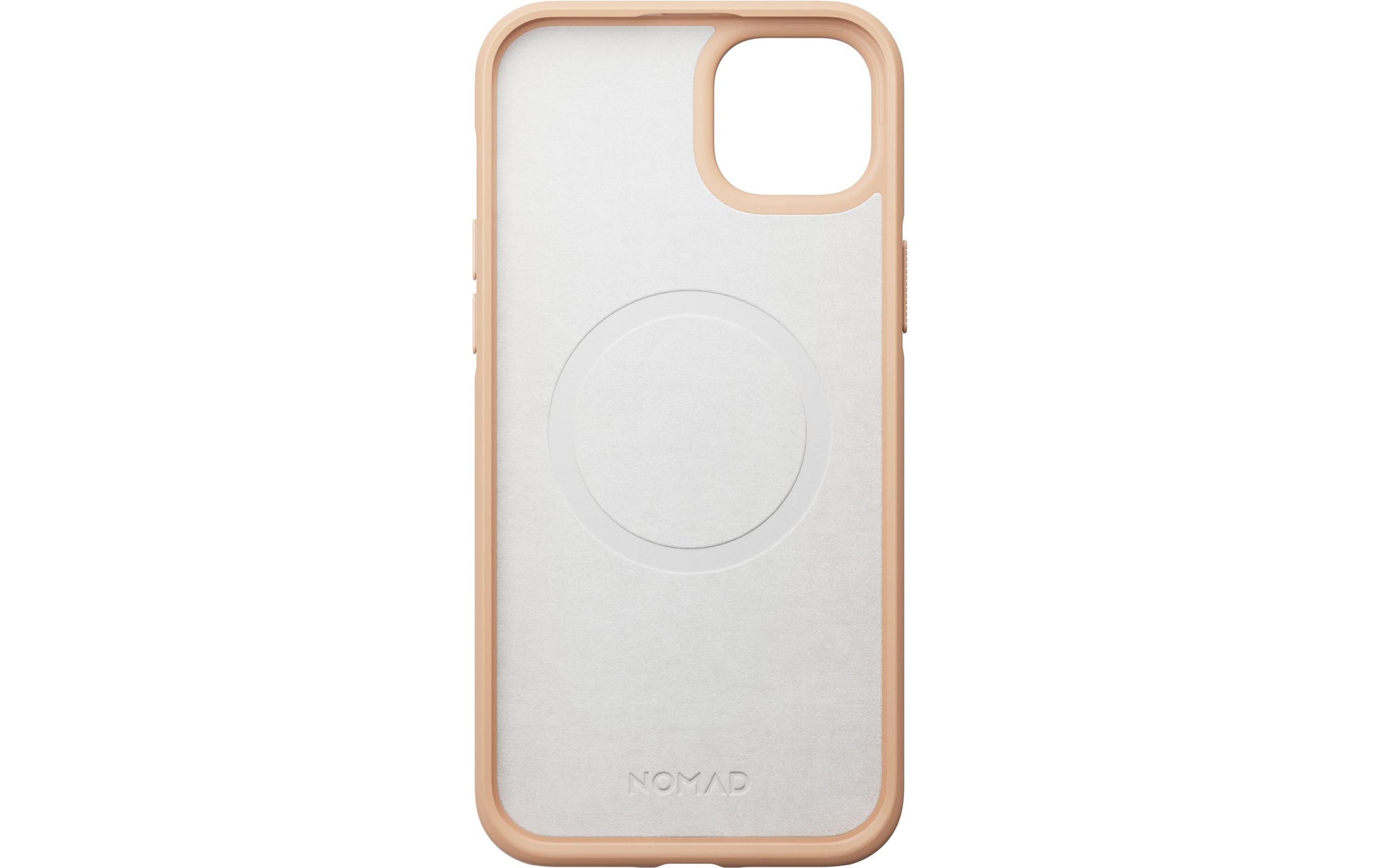 Nomad Modernes Backcover – für Apple iPhone 14 Plus, Leder+PC, Natural
