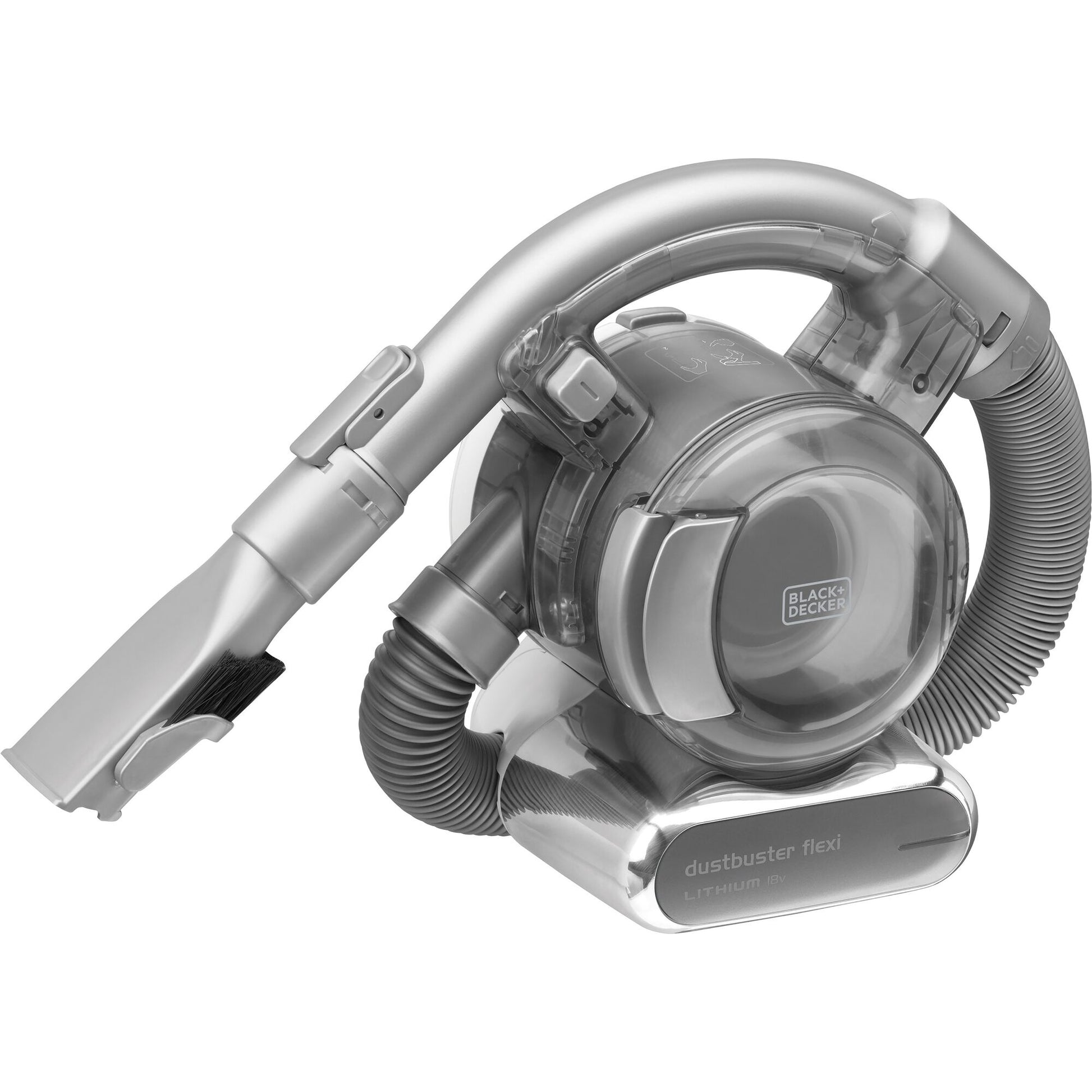 Black & Decker BLACK+DECKER Handstaubsauger Flexi – 1500 mAh, 0,6 l, Akkubetrieb, 18 V