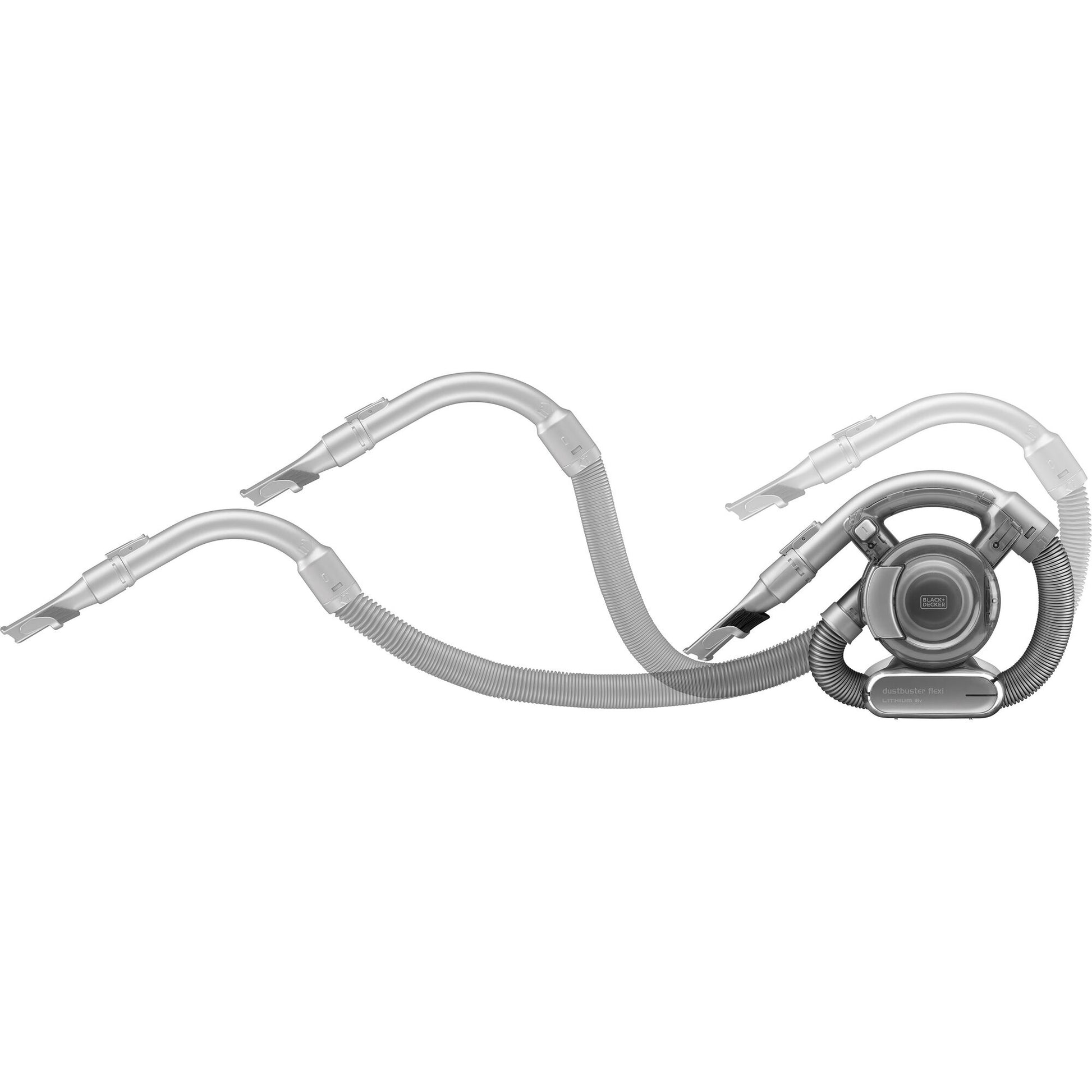 Black & Decker BLACK+DECKER Handstaubsauger Flexi – 1500 mAh, 0,6 l, Akkubetrieb, 18 V