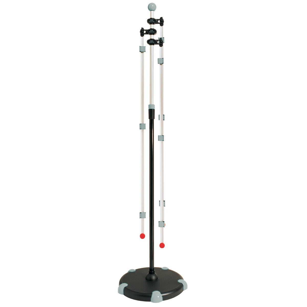 MAUL Planhalter – für A0 hoch/quer, mit Rollen, schwarz, Metall/Kunststoff