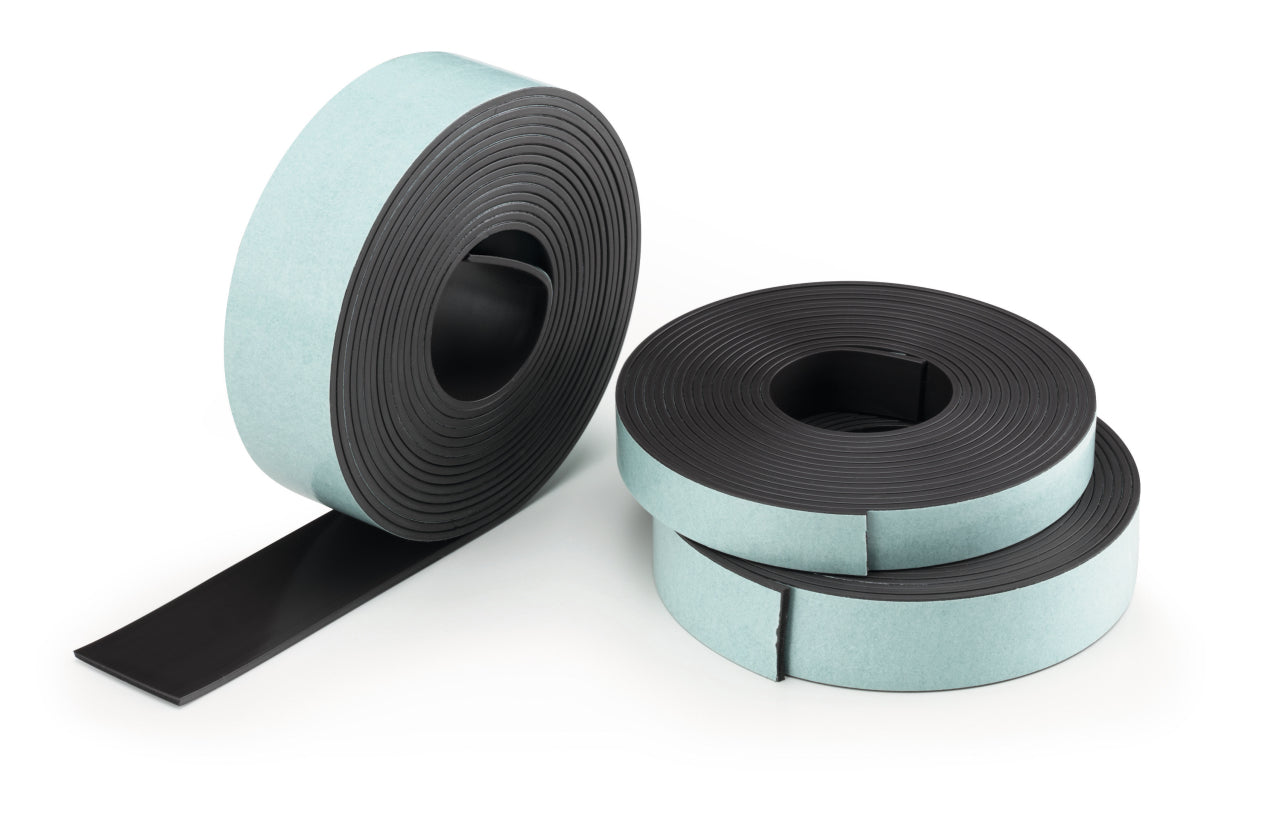 Legamaster Klebeband – selbstklebend, magnetisch, 25 mm × 3 m, schwarz
