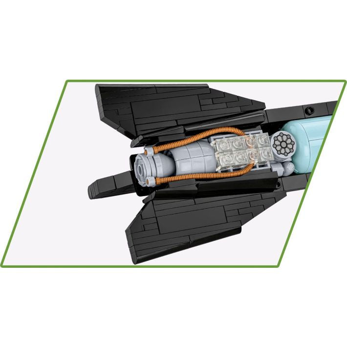 COBI V2 Rakete mit Meillerwagen 3D-Puzzle – Zweiter Weltkrieg – 1191-teilig – ab 10 Jahren – Kunststoff