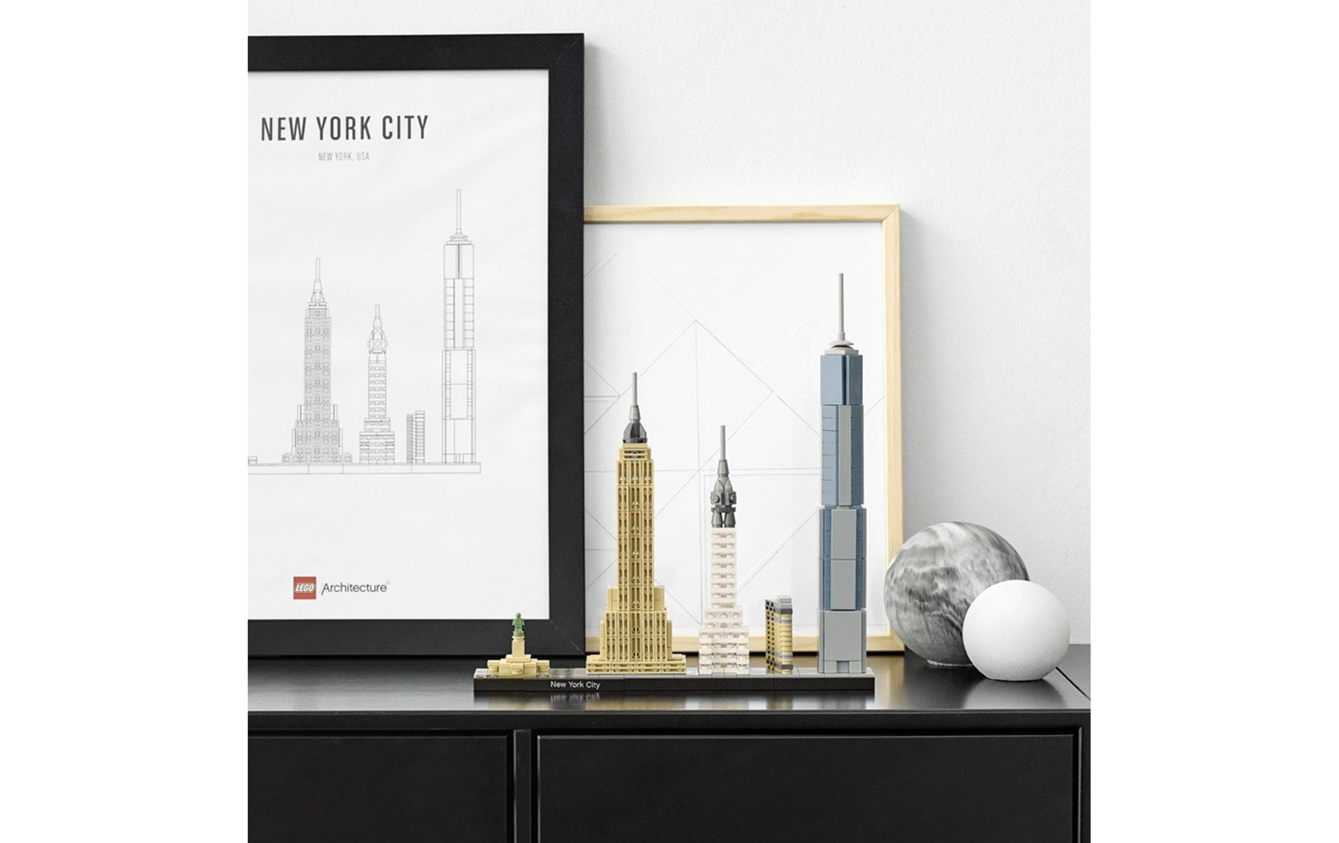 LEGO Architektur New York City 3D-Puzzle – 598-teilig – ab 12 Jahren