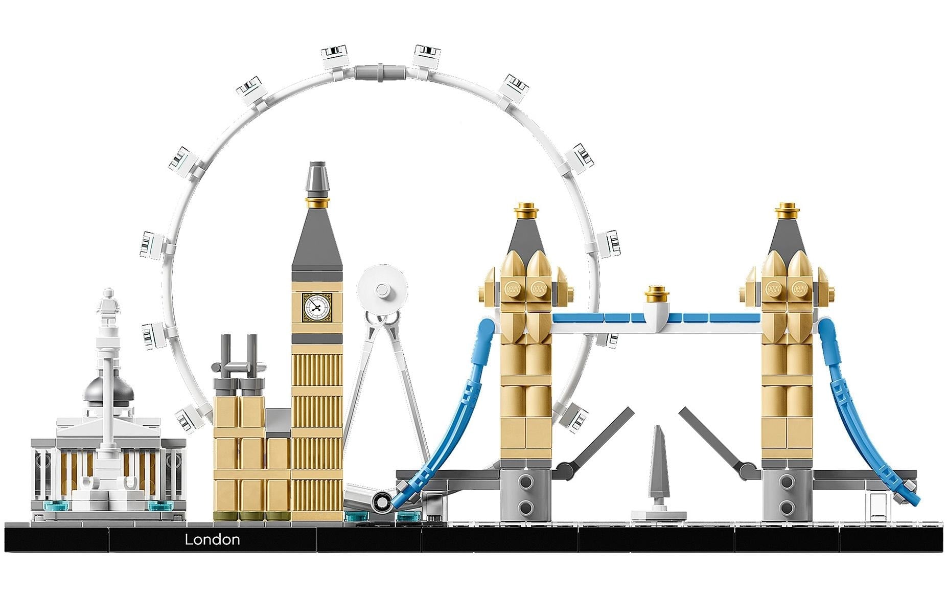 LEGO 3D Puzzle Architektur London – 468 Teile – ab 12 Jahren