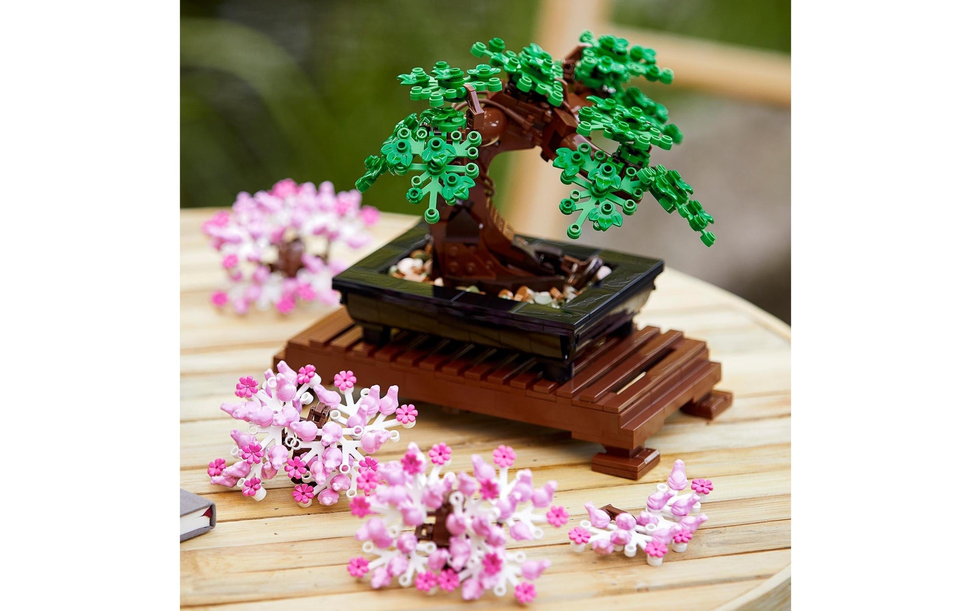 LEGO Creator Expert Bonsai Baum Bausatz – Icons – 878-teilig – 20 × 18 × 21 cm – ab 18 J.