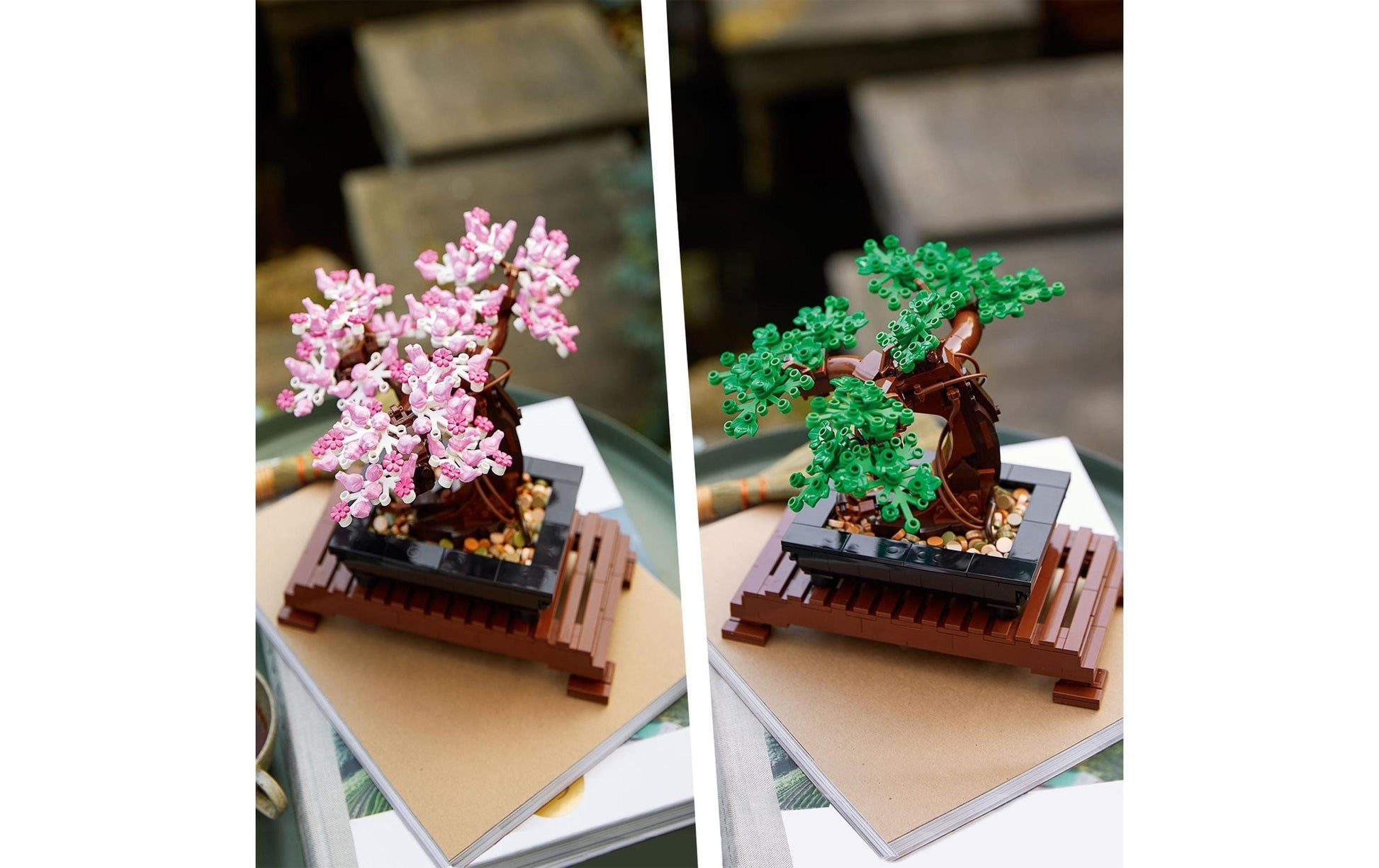 LEGO Creator Expert Bonsai Baum Bausatz – Icons – 878-teilig – 20 × 18 × 21 cm – ab 18 J.