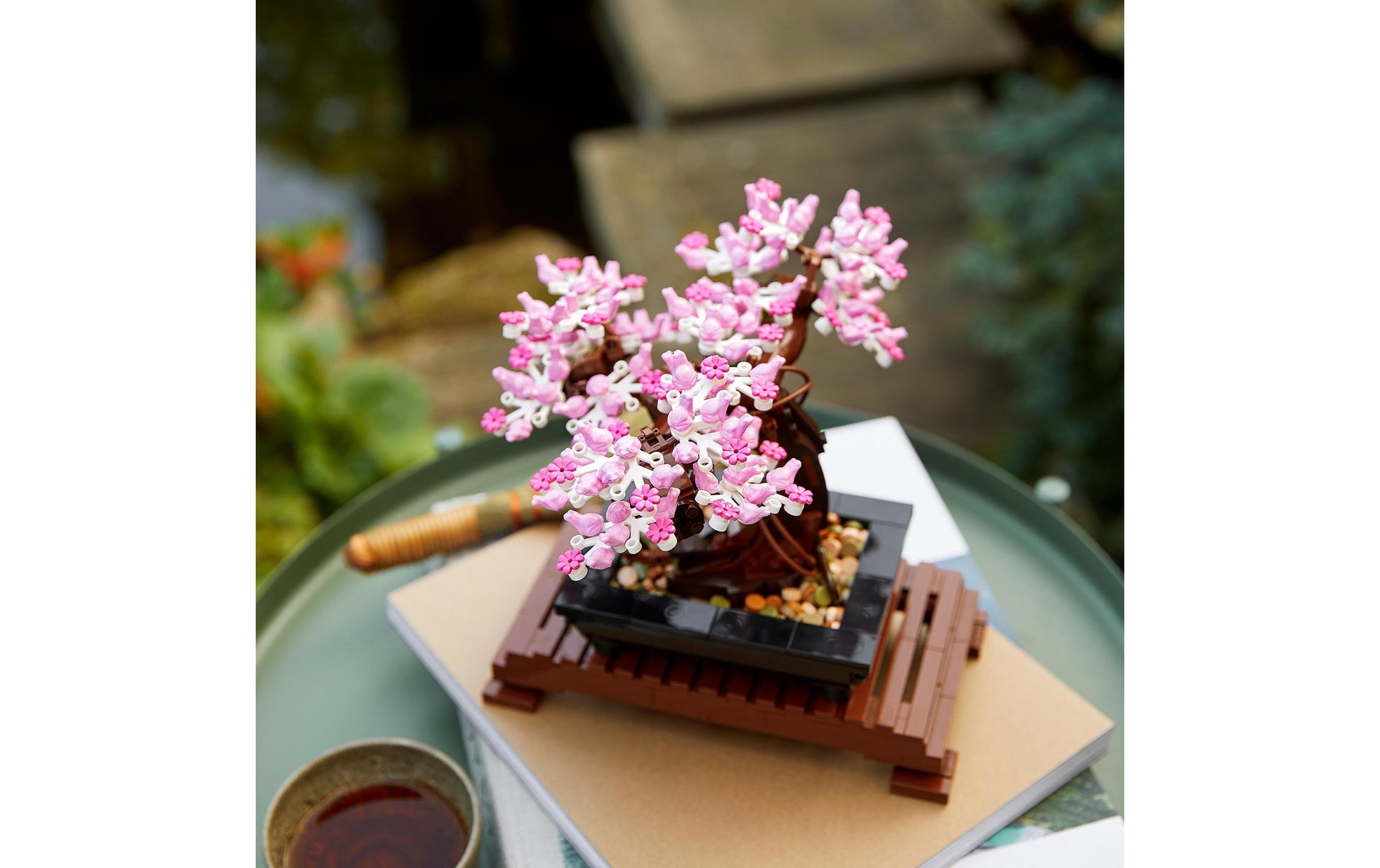 LEGO Creator Expert Bonsai Baum Bausatz – Icons – 878-teilig – 20 × 18 × 21 cm – ab 18 J.