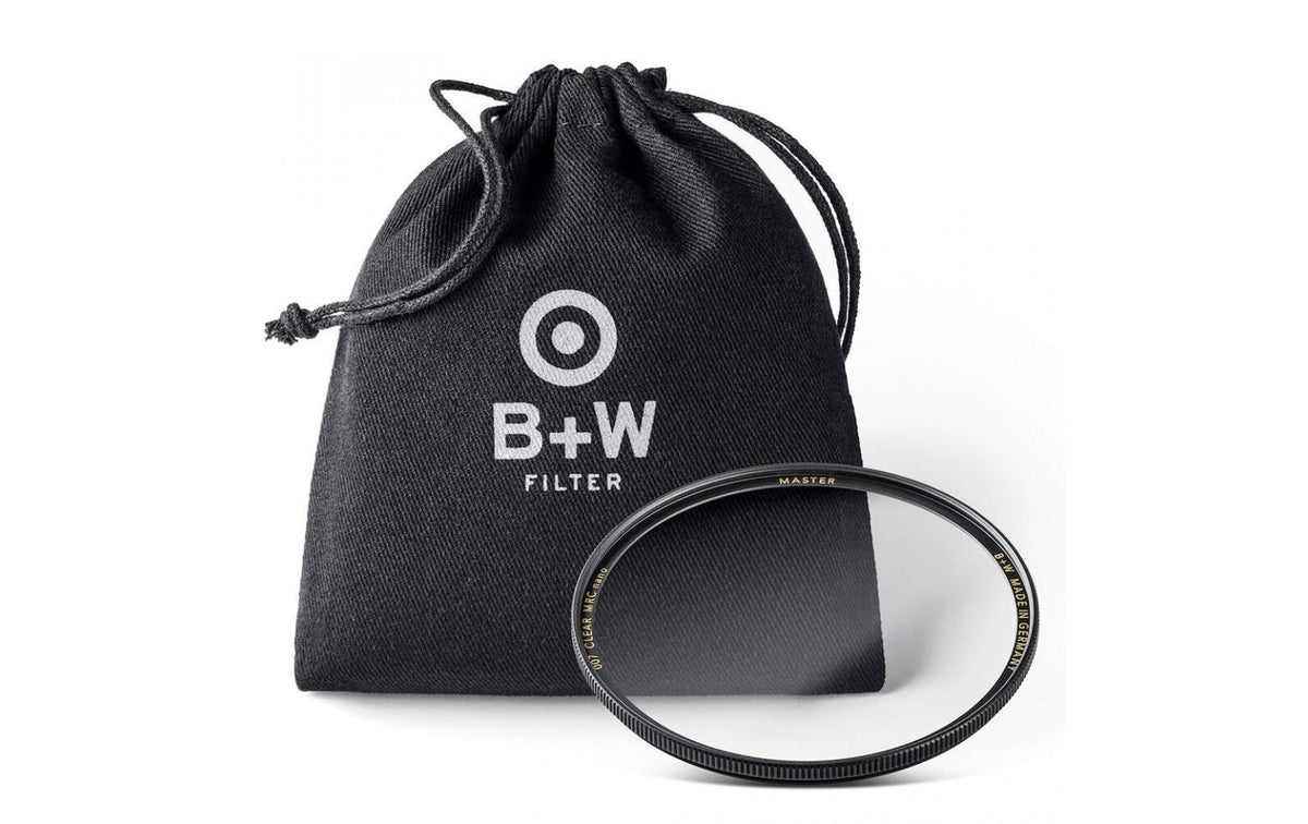 B+W 007 Clear Schutzfilter – 43 mm, MRC Nano – Schwarz