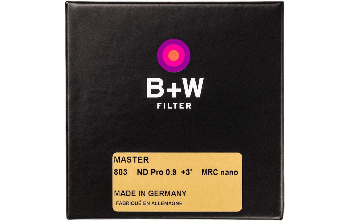 B+W 803 Master Graufilter ND0.9, 55 mm – MRC
