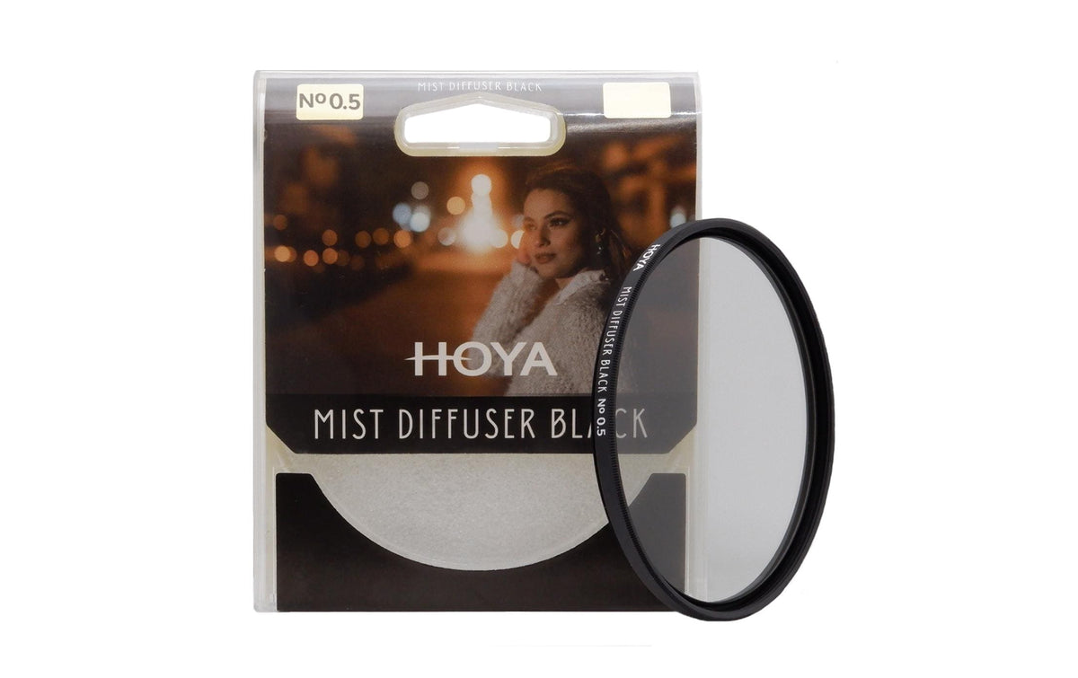 Hoya Mist Diffuser No0.5 Diffusionsfilter – 77 mm – Aluminium – Schwarz