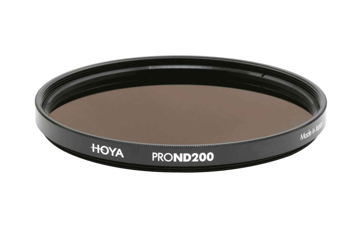 Hoya Pro ND200 Neutraldichtefilter 52 mm – ND2,1 (7,7 Blenden) – Schwarz