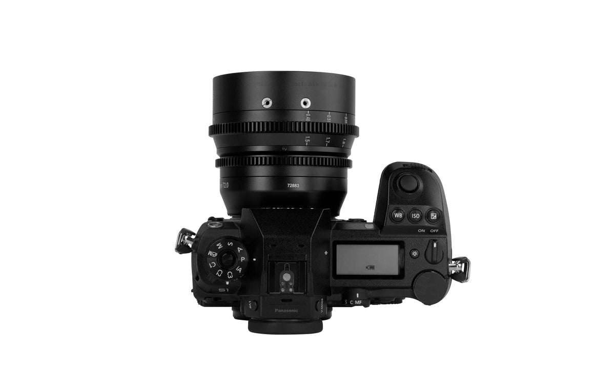 7Artisans 50mm T2,0 Kinoobjektiv – Manuell, Vollformat, 82 mm Filter – für L-Mount